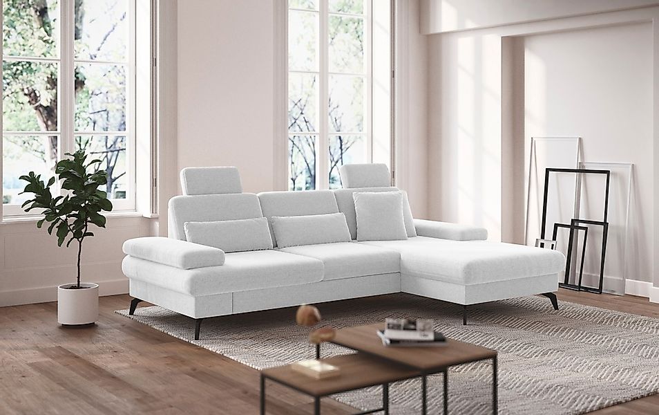 sit&more Ecksofa »Morris L-Form, inkl. Sitztiefenverstellung«, wahlweise mi günstig online kaufen