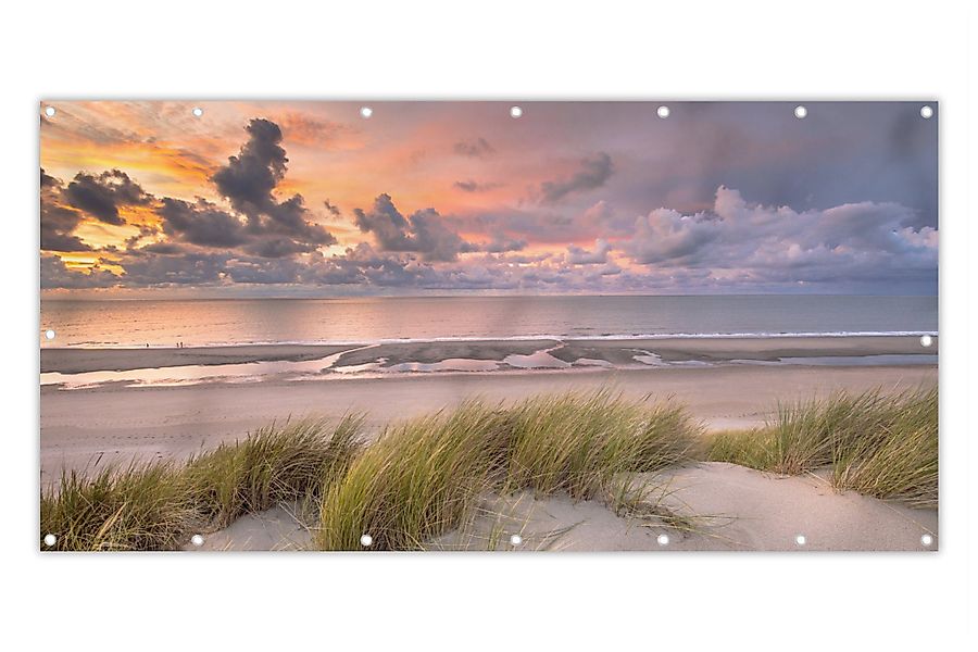 MuchoWow Balkonsichtschutz Sonnenuntergang - Düne - günstig online kaufen