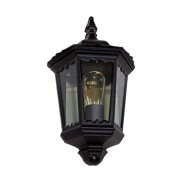 Lindby Wandleuchte Außen Lieva 9611013 Spritzwassergeschützt Retro Vintage günstig online kaufen