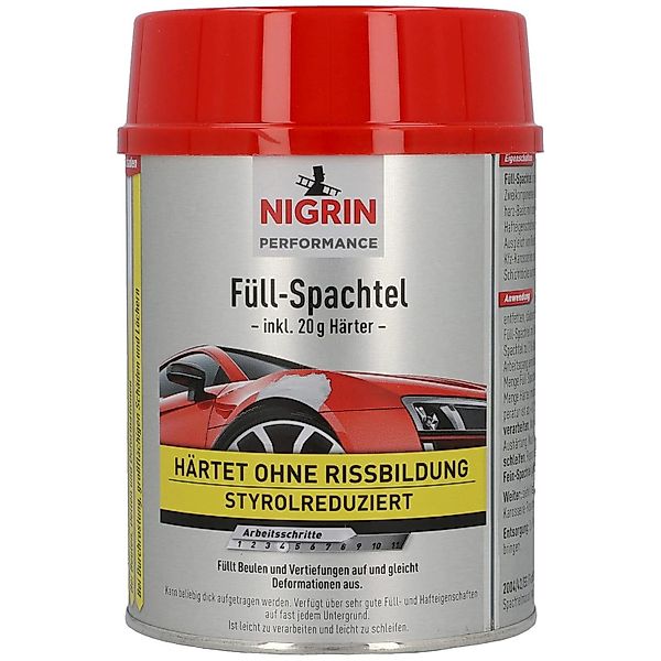 NIGRIN Spachtelmasse 2K Füll-Spachtel mit Härter günstig online kaufen