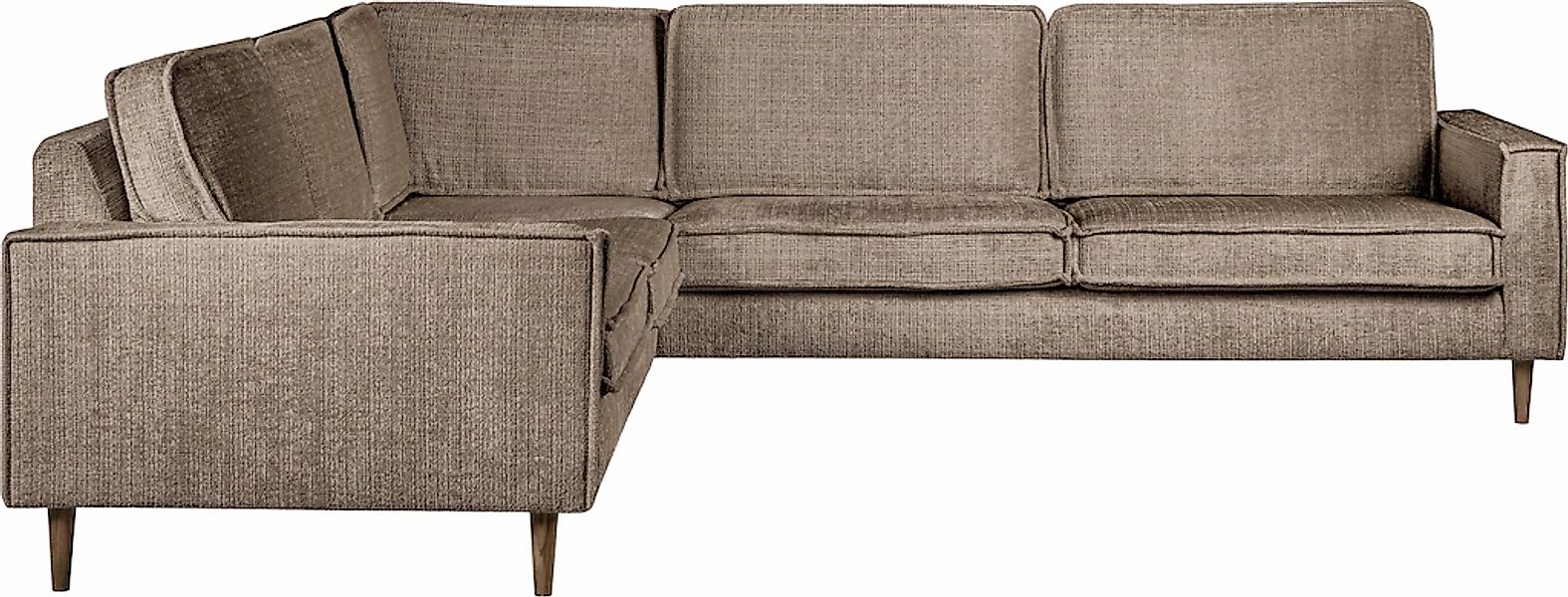Home affaire Ecksofa "Pinto Skandi, 290 cm, Chenille, Struktur, Ottomane li günstig online kaufen