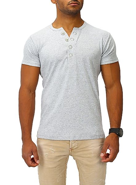 Joe Franks T-Shirt Big Button (1-tlg) günstig online kaufen