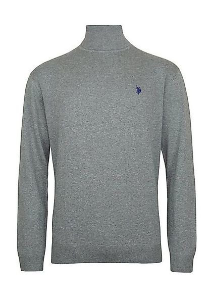U.S. Polo Assn Strickpullover Rollkragenpullover Langarmshirt mit Rollkrage günstig online kaufen