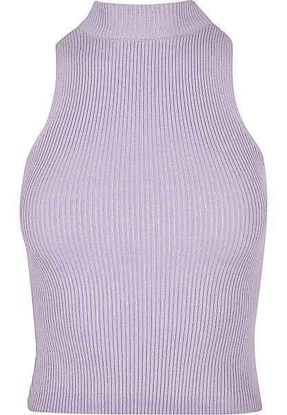 URBAN CLASSICS Muskelshirt "Urban Classics Damen Ladies Short Rib Knit Turt günstig online kaufen