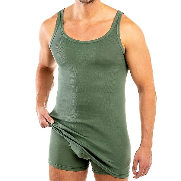HERMKO Unterhemd 3007 extralanges Herren Unterhemd günstig online kaufen