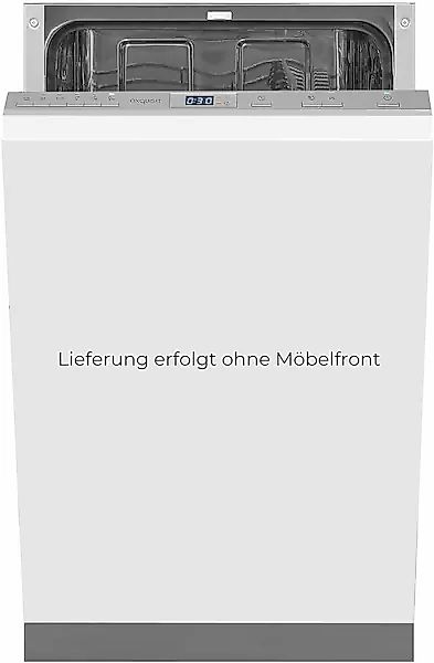 exquisit vollintegrierbarer Geschirrspüler »EGSP2109-E-030E silber«, 9 Maßg günstig online kaufen