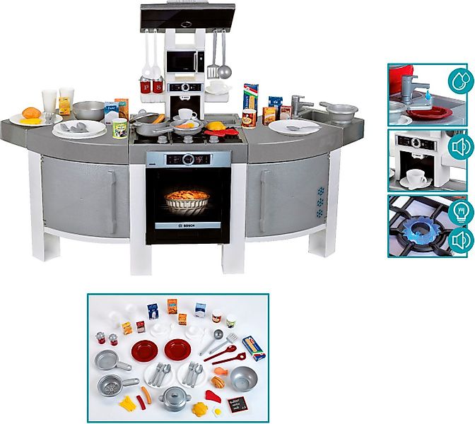 Klein Spielküche Bosch Küche JUMBO, Made in Germany günstig online kaufen