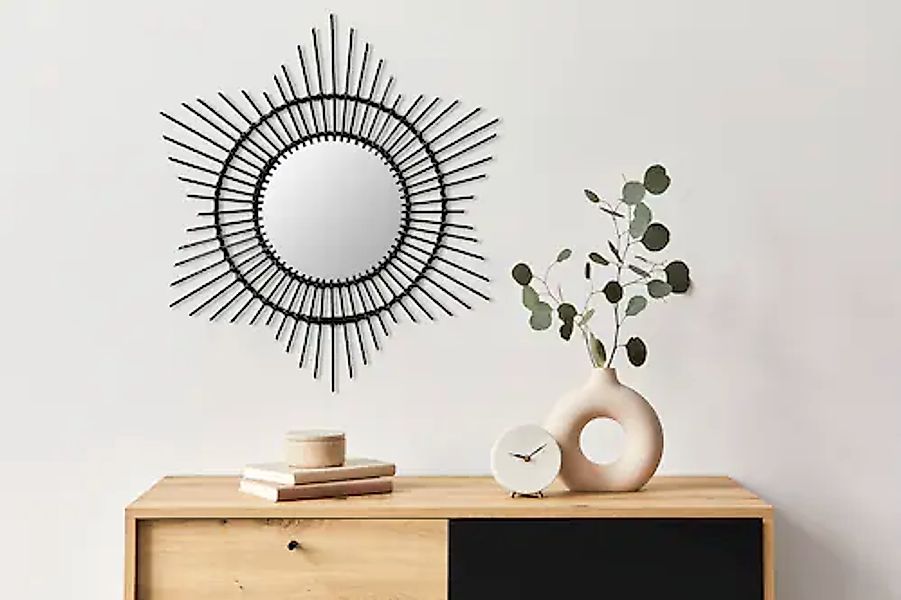 Kayoom Wandspiegel »Rattan Spiegel Aina 435« günstig online kaufen