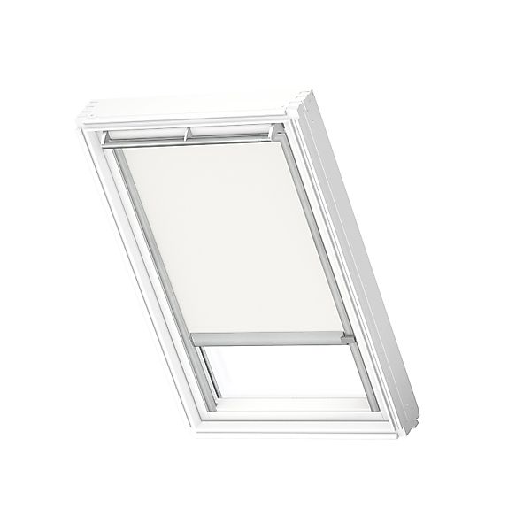 Velux Verdunkelungsrollo DML F08 1025K mit Schiene Weiß-Alu günstig online kaufen