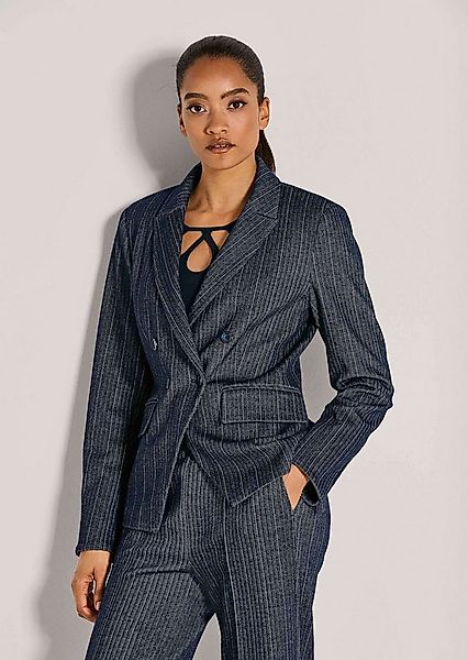 MADELEINE Kurzblazer Taillierter Businessblazer mit Nadelstreifen Blazer mi günstig online kaufen