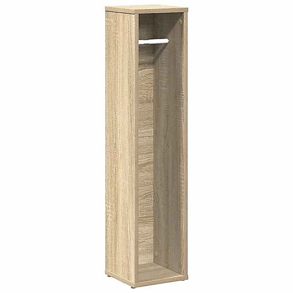 vidaXL Badezimmer-Set Badezimmerschrank mit Rollenhalter Sonoma-Eiche günstig online kaufen