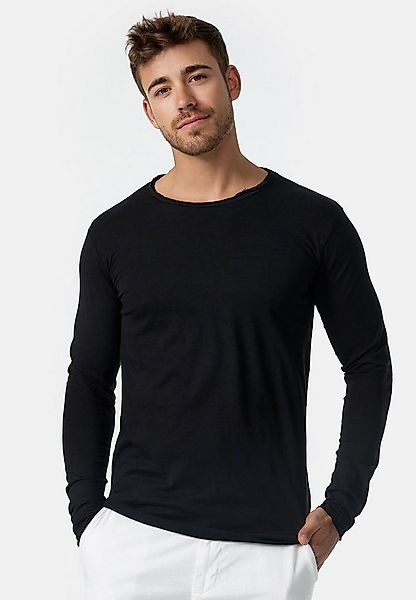 Indicode Langarmshirt Herren Willbur Longsleeve Shirt Herrenshirt Longsleev günstig online kaufen