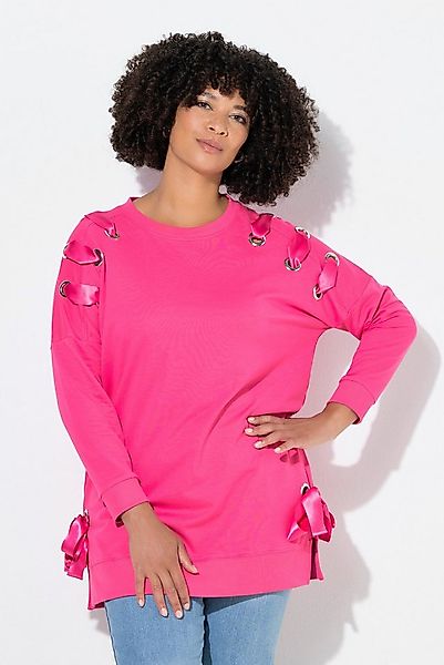 Angel of Style Sweatshirt Sweatshirt bequeme Passform Zierschnürung günstig online kaufen