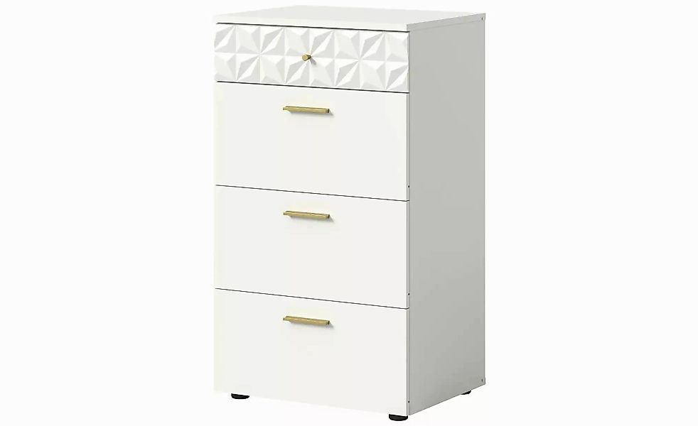 Kommode ¦ weiß ¦ Maße (cm): B: 53 H: 92 T: 40 Kommoden & Sideboards > Kommo günstig online kaufen