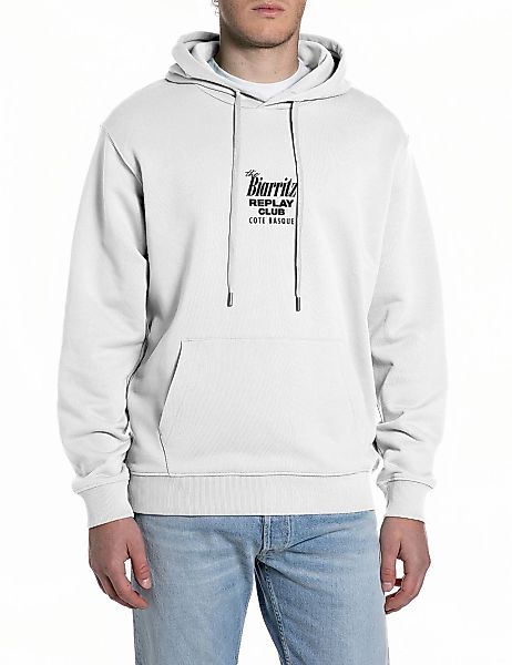 Replay Hoodie, mit großem Rückenprint günstig online kaufen