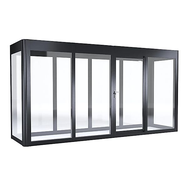 SunElements Gewächshaus SunGarden Anthrazit 5,7 m² günstig online kaufen