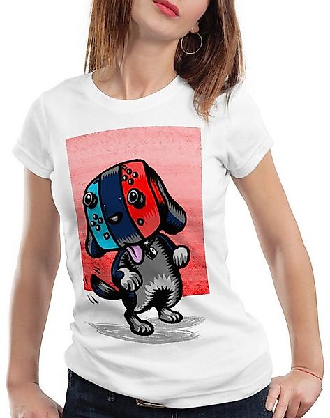 style3 T-Shirt Switch Hund pro gamer konsole joy-con nintendo switch günstig online kaufen