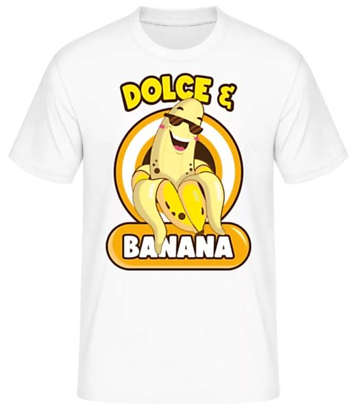 Dolce & Banana · Männer Basic T-Shirt günstig online kaufen
