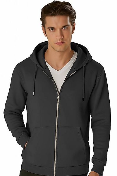 Smith & Solo Hoodie Herren - Sweatshirt mit Reißverschluss Zipper Sweatjack günstig online kaufen