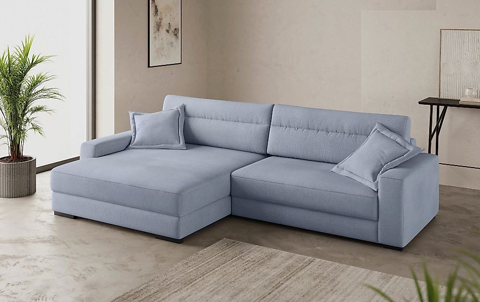 Mr. Couch Ecksofa "Marcello L-Form", inklusive EasyBett und Bettkasten günstig online kaufen