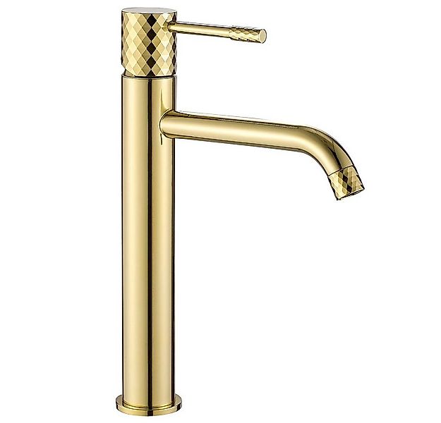 wohnwerk.idee Waschtischarmatur Waschbeckenarmatur Wasserhahn Gold Kupfer e günstig online kaufen