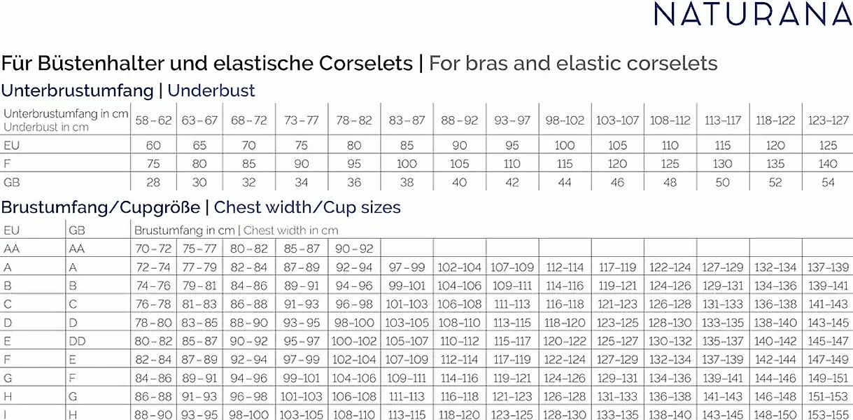 Naturana "The Monday" 1 Stk. feminin, bequem, ohne Bügel, verstellbare Träg günstig online kaufen