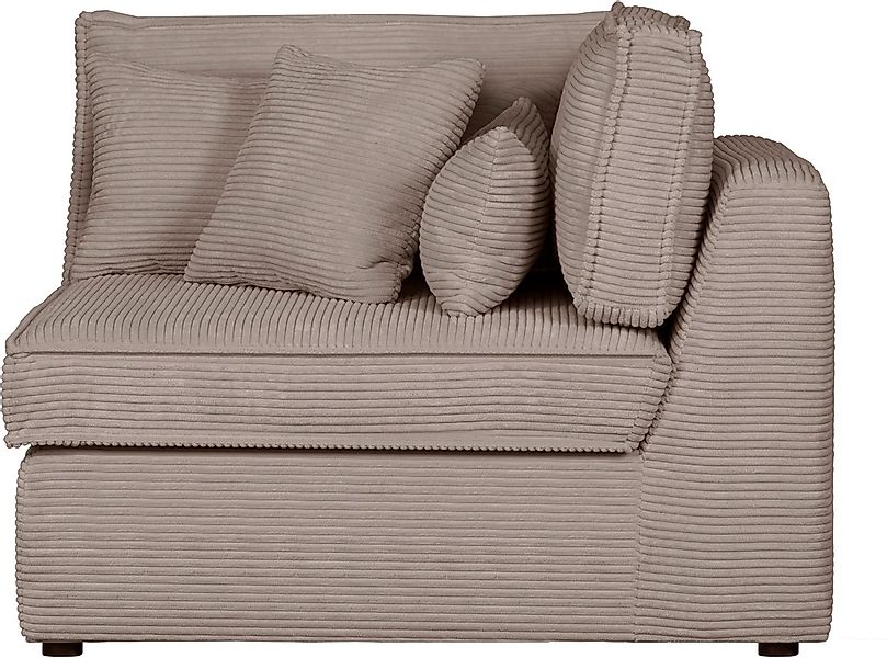 RAUM.ID Sofa-Eckelement "Florid", Teil eines Modulsofas, fester Sitzkomfort günstig online kaufen