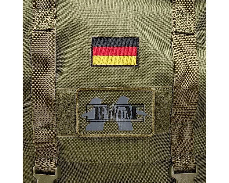 BWuM Daypack BWuM Bundeswehr Kampfrucksack 65L + Patch & Flagge günstig online kaufen