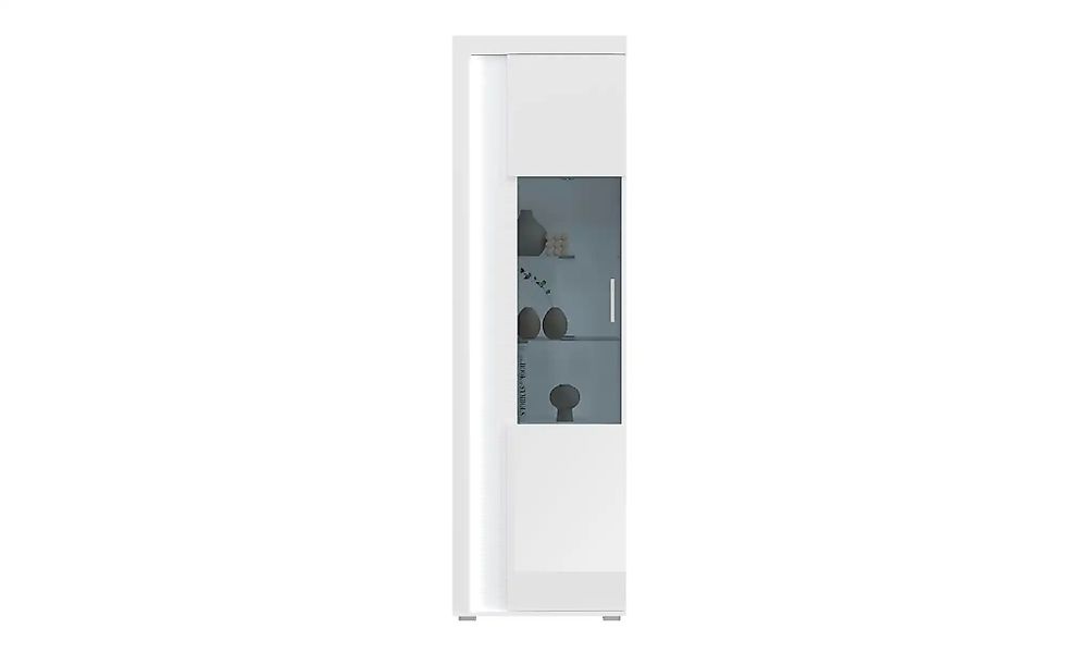 Vitrine  Silville ¦ weiß ¦ Maße (cm): B: 60 H: 202 T: 37.0 Schränke > Vitri günstig online kaufen