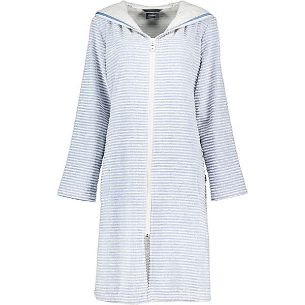 Cawö Bademäntel Damen Kurzmantel mit Kapuze 6222 - Farbe: capri - 11 - S günstig online kaufen