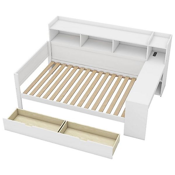 Gotagee Schlafsofa Daybett Einzelbett Kinderbett 90x200cm Jugendbett Funkti günstig online kaufen