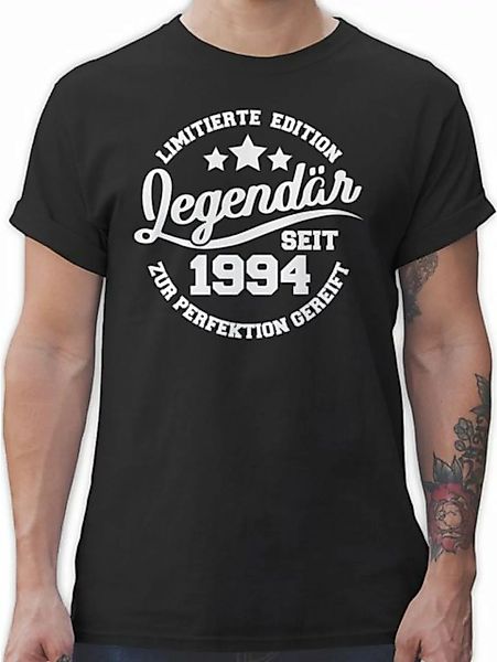 Shirtracer T-Shirt Legendär seit 1994 - weiß 30. Geburtstag günstig online kaufen