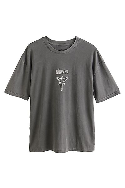 Next T-Shirt Regular Fit Band-T-Shirt mit günstig online kaufen