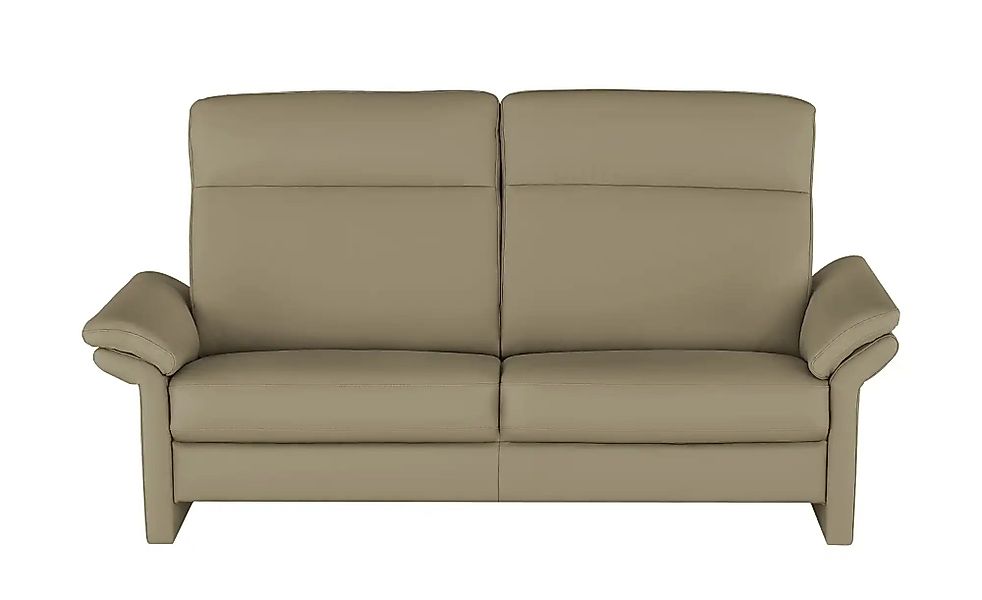 Wohnwert Einzelsofa Leder Mayla ¦ grün ¦ Maße (cm): B: 210 H: 109 T: 96.0 P günstig online kaufen