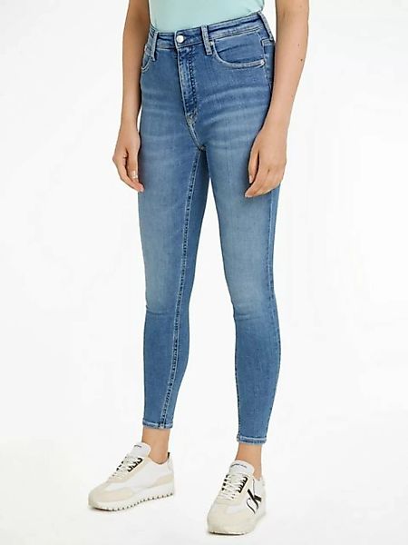 Calvin Klein Jeans Skinny-fit-Jeans HIGH RISE SUPER SKINNY ANKLE in klassis günstig online kaufen