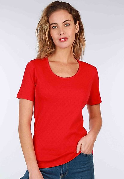 Sorgenfri Sylt T-Shirt Maren Ajour-Strickdetails günstig online kaufen