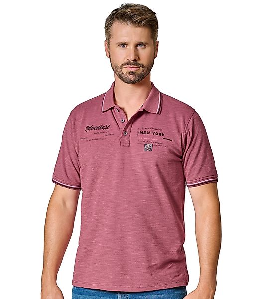 CASAMODA Poloshirt CASAMODA Polo-Shirt Print günstig online kaufen