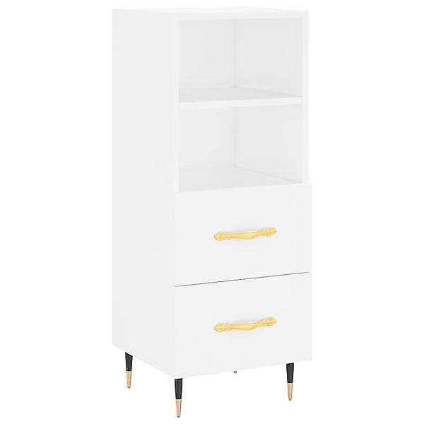 vidaXL Sideboard Weiß 34,5x34x90 cm Holzwerkstoff 828644 günstig online kaufen