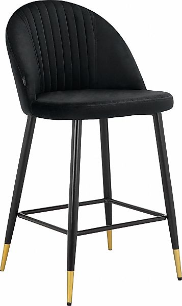 Leonique Bistrostuhl "Embrosse" () 2 Stk. Samtvelours mit Sitz und Rücken g günstig online kaufen