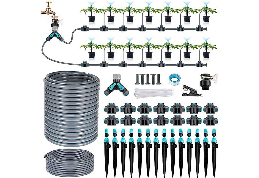 TLGREEN Bewässerungssystem Automatisches Bewässerungsset,30 M Bewässerungsr günstig online kaufen