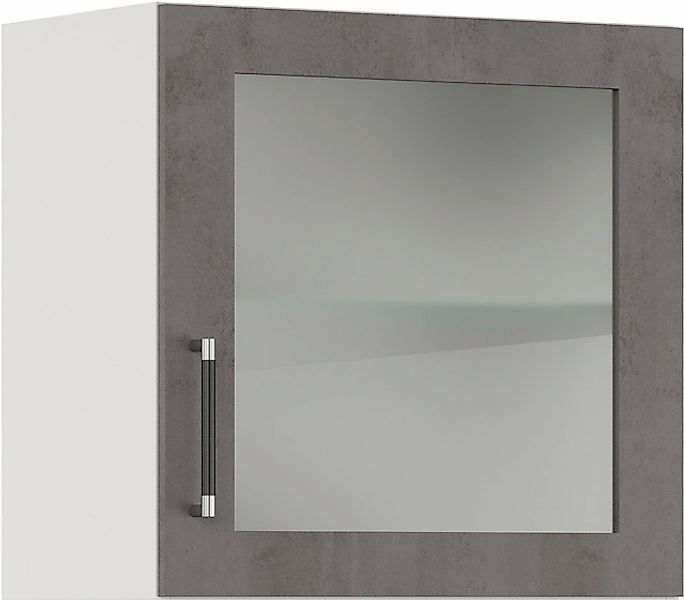 IMPULS KÜCHEN Glashängeschrank »"Prag", Breite/Höhe: 50 oder 60/57,9 cm« vo günstig online kaufen