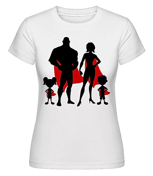 Superhero Family · Shirtinator Frauen T-Shirt günstig online kaufen