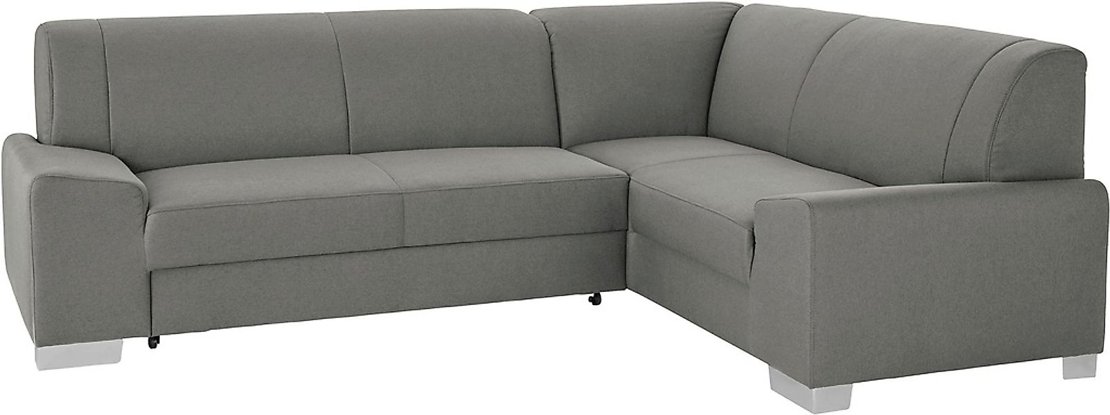 DOMO collection Ecksofa "Anzio in kubischer Formensprache, flache Armlehnen günstig online kaufen