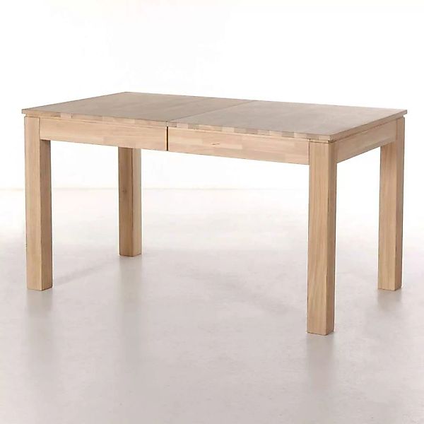 Tisch aus Eiche Massivholz mit Kulissenauszug günstig online kaufen