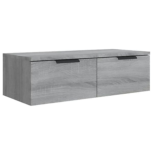 vidaXL Wandschrank Grau Sonoma 68x30x20 cm Holzwerkstoff 817094 günstig online kaufen