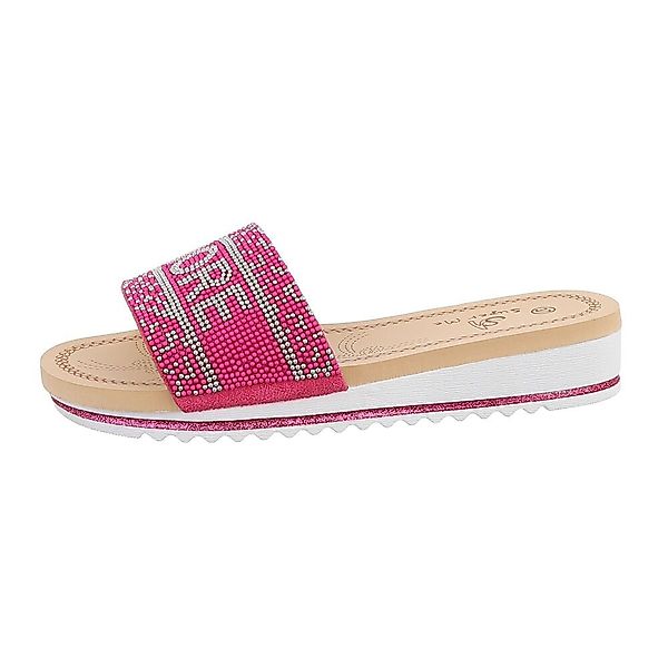 Ital-Design Damen Mules Freizeit Pantolette (86016959) günstig online kaufen
