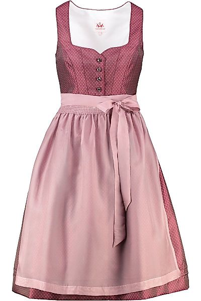 Spieth & Wensky Dirndl Flamingo (1-tlg) Schimmernde Knöpfe günstig online kaufen