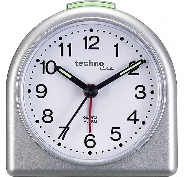 technoline Funkwecker Technoline Geneva SD Silber Wecker günstig online kaufen