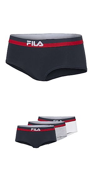 Fila Slip, (3er Pack), mit elastischem Logobund, Woman Culotte günstig online kaufen