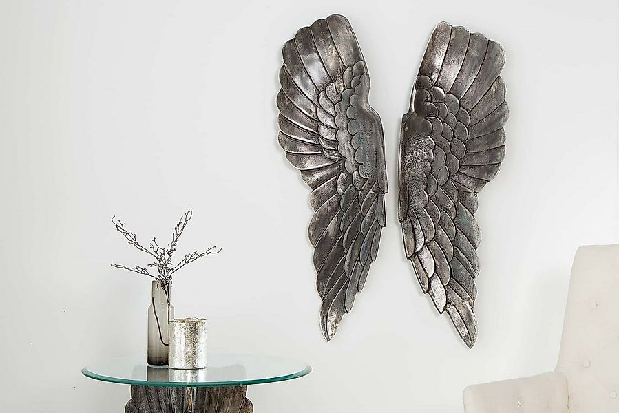 Sitheim-Europe Wanddekoobjekt Riesige Wanddekoration FALLEN ANGEL 65cm Enge günstig online kaufen